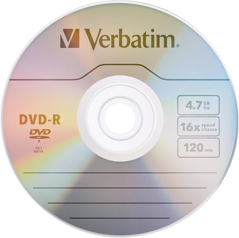 VERBATIM عبوة 50 قرص DVD-R في أسطوانة - Image 1